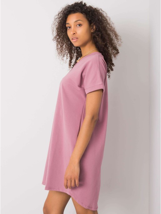 Suknelė-RV-SK-6757.39P-tamsiai rožinė Suknelė-RV-SK-6757.39P-tamsiai rožinė