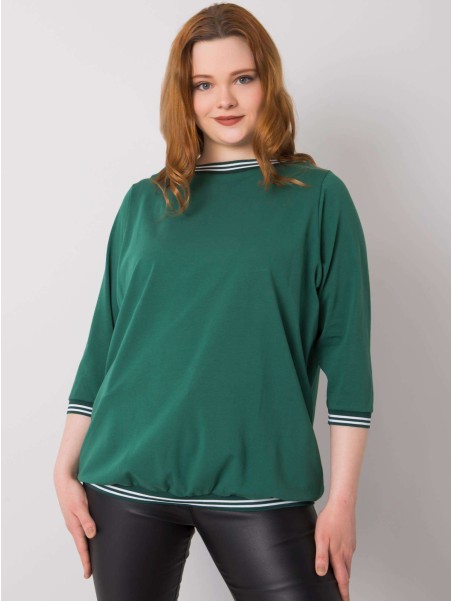 Bluzka-RV-BZ-6640.86-ciemny zielony