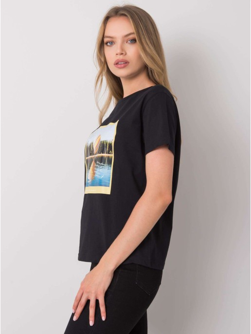 T-shirt-PM-TS-SS21CA82.16-czarny T-shirt-PM-TS-SS21CA82.16-czarny