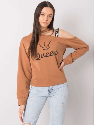 Bluzka-FA-BZ-6425.43P-camelowy 2