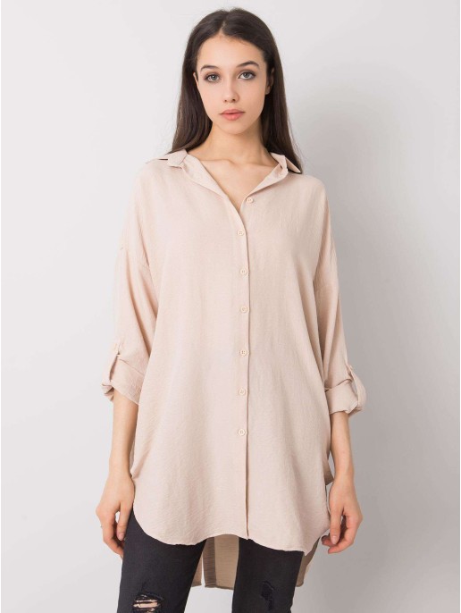 Koszula-328-KS-4058.83-beżowy Koszula-328-KS-4058.83-beżowy