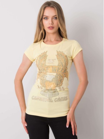 T-shirt-EM-TS-ES-21-533.16-jasny żółty