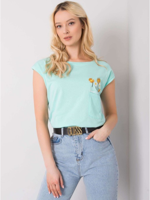 Bluzka-FA-BZ-7157.19-mietowy Bluzka-FA-BZ-7157.19-mietowy