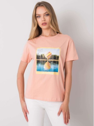 T-shirt-PM-TS-SS21CA82.16-łososiowy 2
