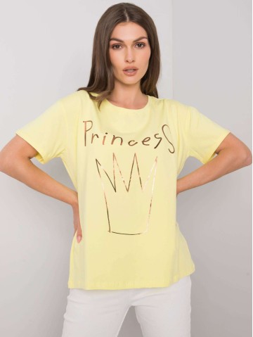 T-shirt-FA-TS-7121.88P-jasny żółty
