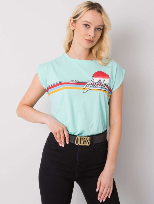 Bluzka-FA-BZ-7139.73P-mietowy Bluzka-FA-BZ-7139.73P-mietowy