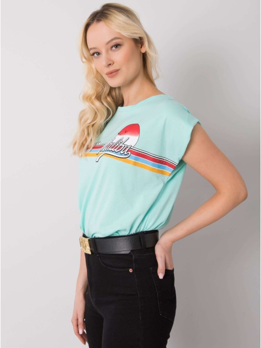 Bluzka-FA-BZ-7139.73P-mietowy Bluzka-FA-BZ-7139.73P-mietowy