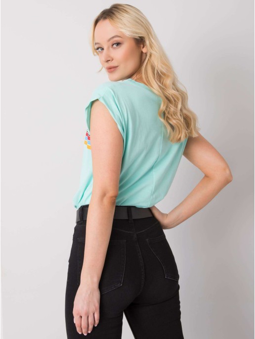 Bluzka-FA-BZ-7139.73P-mietowy Bluzka-FA-BZ-7139.73P-mietowy
