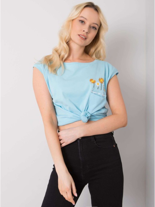 Bluzka-FA-BZ-7157.19-jasny niebieski Bluzka-FA-BZ-7157.19-jasny niebieski