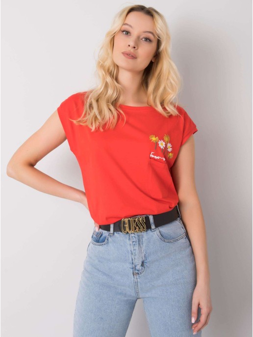 Bluzka-FA-BZ-7157.19-czerwony Bluzka-FA-BZ-7157.19-czerwony