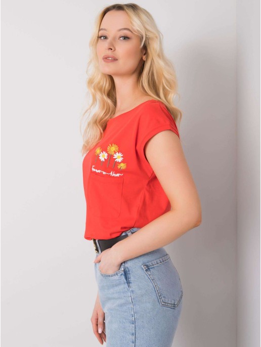 Bluzka-FA-BZ-7157.19-czerwony Bluzka-FA-BZ-7157.19-czerwony