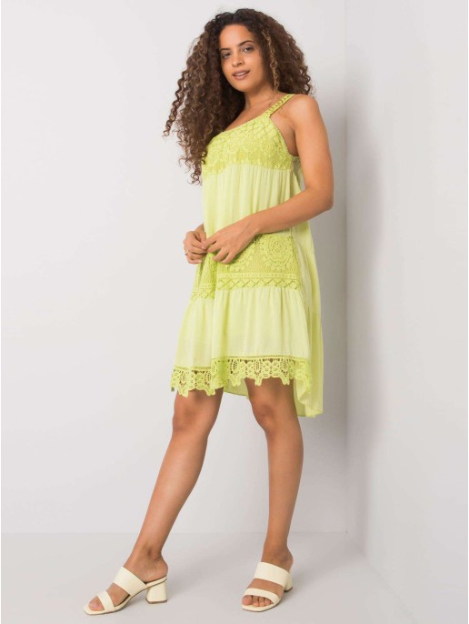 Sukienka-TW-SK-BI-81593.28-limonkowy Sukienka-TW-SK-BI-81593.28-limonkowy