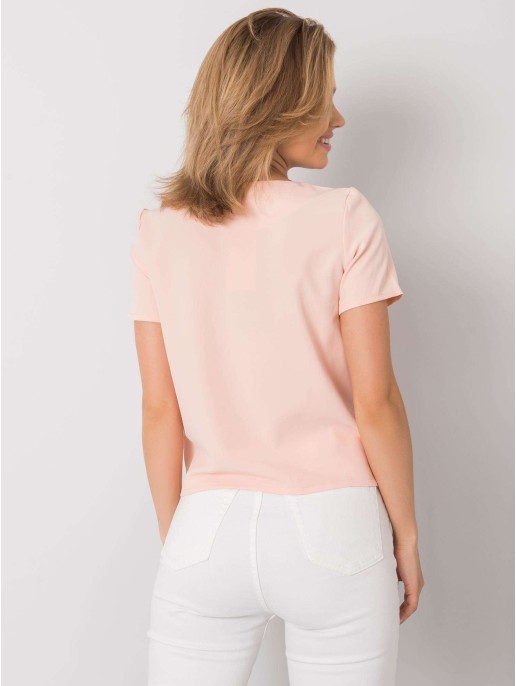 Bluzka-LK-BZ-506276.07P-brzoskwiniowy Bluzka-LK-BZ-506276.07P-brzoskwiniowy