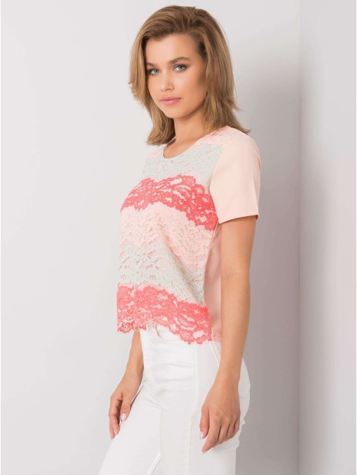 Bluzka-LK-BZ-506276.07P-koralowy Bluzka-LK-BZ-506276.07P-koralowy