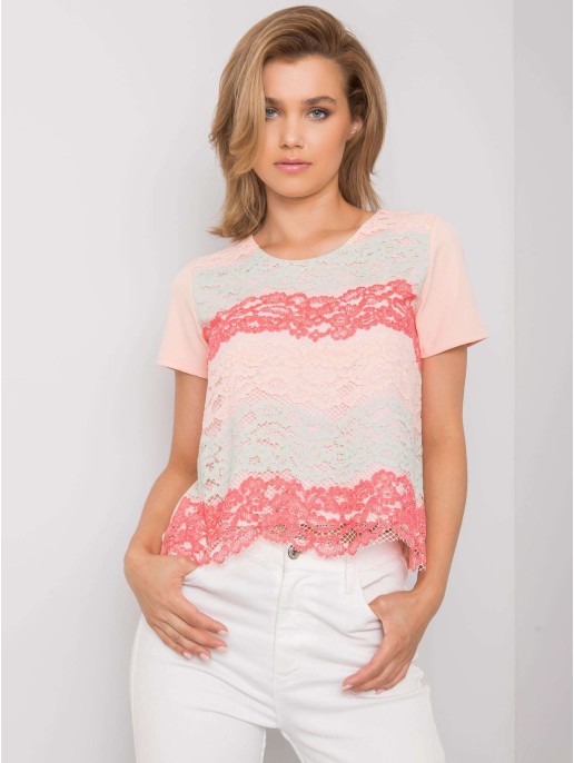 Bluzka-LK-BZ-506276.07P-koralowy Bluzka-LK-BZ-506276.07P-koralowy