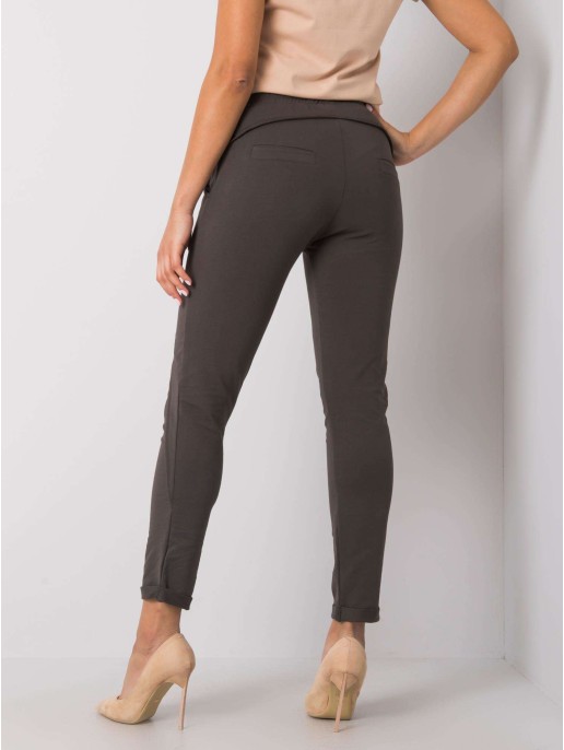 Spodnie dresowe-RV-DR-6437.18-ciemny khaki Spodnie dresowe-RV-DR-6437.18-ciemny khaki