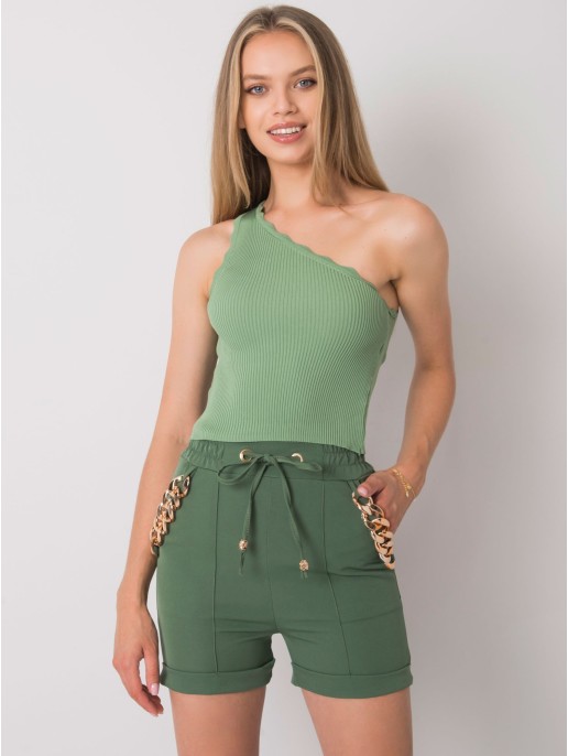 Szorty-DHJ-SN-13260.38P-khaki Szorty-DHJ-SN-13260.38P-khaki