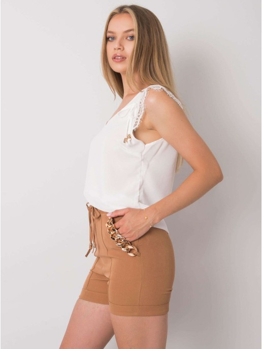 Szorty-DHJ-SN-13260.38P-jasny brązowy Szorty-DHJ-SN-13260.38P-jasny brązowy