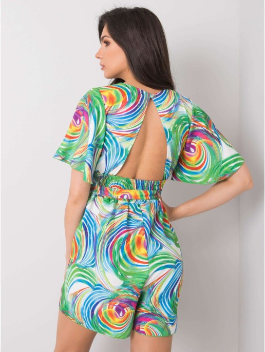 Kombinezon-CHA-KO-0712.68P-biało-zielony Kombinezon-CHA-KO-0712.68P-biało-zielony