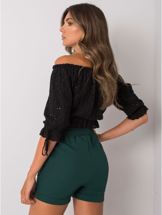 Šortai-DHJ-SN-13260.38P-tamsiai žali Šortai-DHJ-SN-13260.38P-tamsiai žali