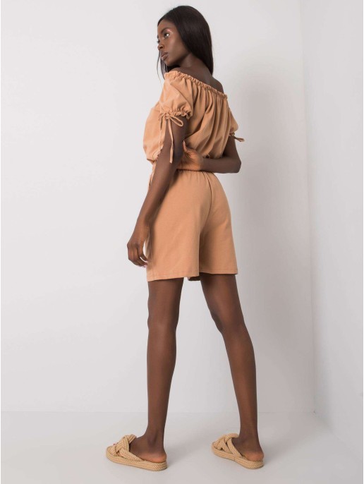 Kombinezon-TW-KO-OB024.71P-camelowy Kombinezon-TW-KO-OB024.71P-camelowy