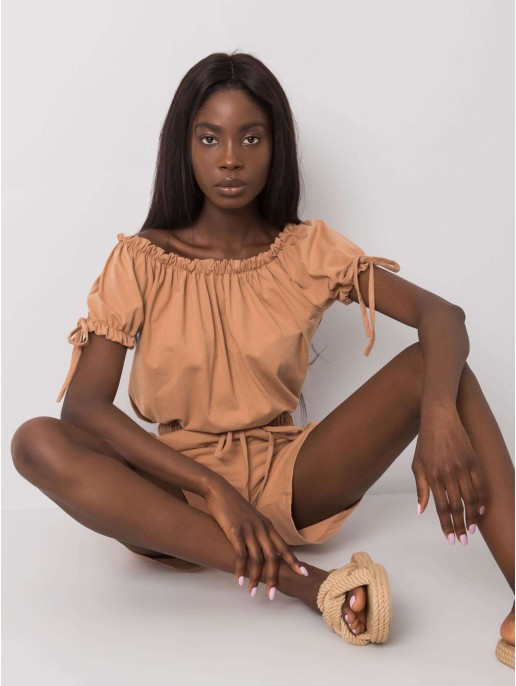 Kombinezon-TW-KO-OB024.71P-camelowy Kombinezon-TW-KO-OB024.71P-camelowy