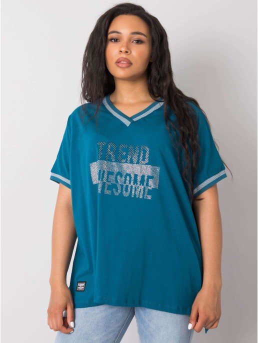 Bluzka-RV-BZ-6496.32P-morski Bluzka-RV-BZ-6496.32P-morski