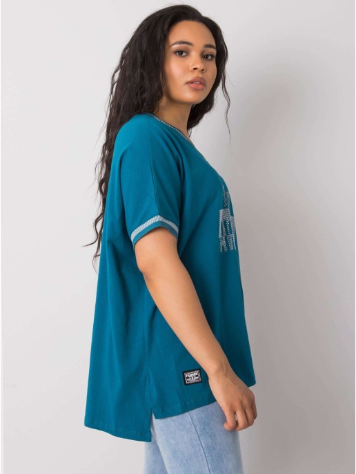 Bluzka-RV-BZ-6496.32P-morski Bluzka-RV-BZ-6496.32P-morski