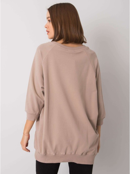 Džemperis-RV-BL-6933.54-tamsiai smėlio spalvos Džemperis-RV-BL-6933.54-tamsiai smėlio spalvos