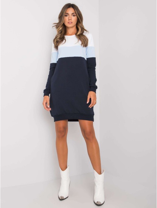 Sukienka-RV-SK-5869.04-granatowy Sukienka-RV-SK-5869.04-granatowy