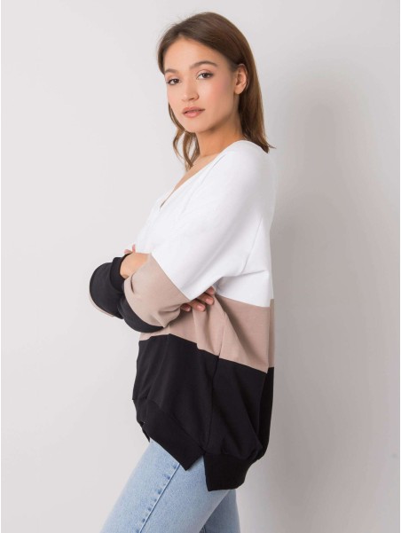 Bluza-RV-BL-5972.07-czarno-beżowy