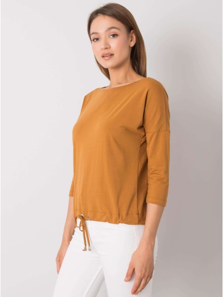 Bluzka-RV-BZ-4691.37P-jasny brązowy