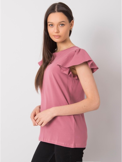 Bluzka-FA-BZ-7172.57P-ciemny różowy Bluzka-FA-BZ-7172.57P-ciemny różowy