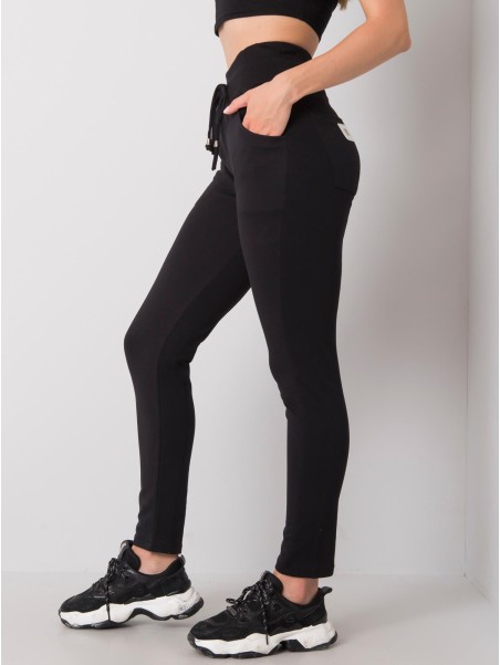 Spodnie dresowe-RV-DR-6713.33P-czarny