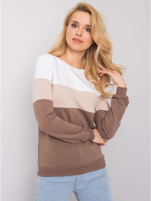 Bluza-RV-BL-5787.15X-biało-brązowy