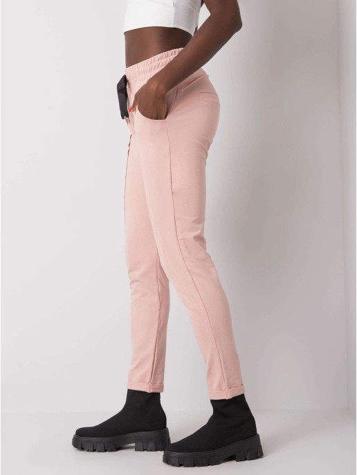 Spodnie dresowe-RV-DR-6437.18-jasny różowy Spodnie dresowe-RV-DR-6437.18-jasny różowy