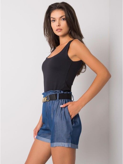 Šortai-DHJ-SN-13189.05P-tamsiai mėlyni Šortai-DHJ-SN-13189.05P-tamsiai mėlyni