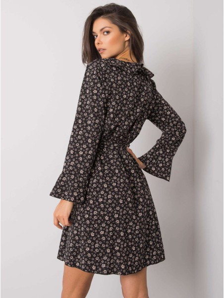 Sukienka-DHJ-SK-13891A-1.10P-czarno-beżowy