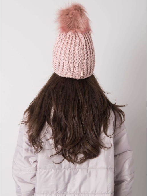 Czapka-JK-CZ-33.17-jasny różowy Czapka-JK-CZ-33.17-jasny różowy