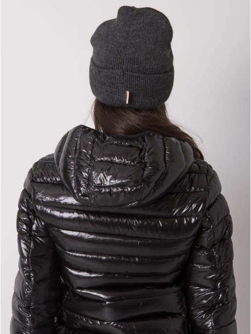 Czapka-JK-CZ-29.13-ciemny szary Czapka-JK-CZ-29.13-ciemny szary