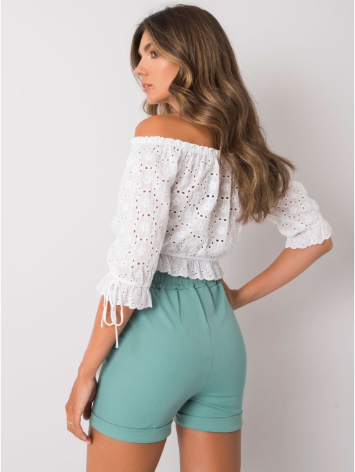 Szorty-DHJ-SN-13260.38P-turkusowy Szorty-DHJ-SN-13260.38P-turkusowy