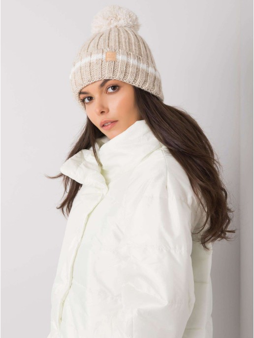 Czapka-JK-CZ-35.92-beżowy Czapka-JK-CZ-35.92-beżowy