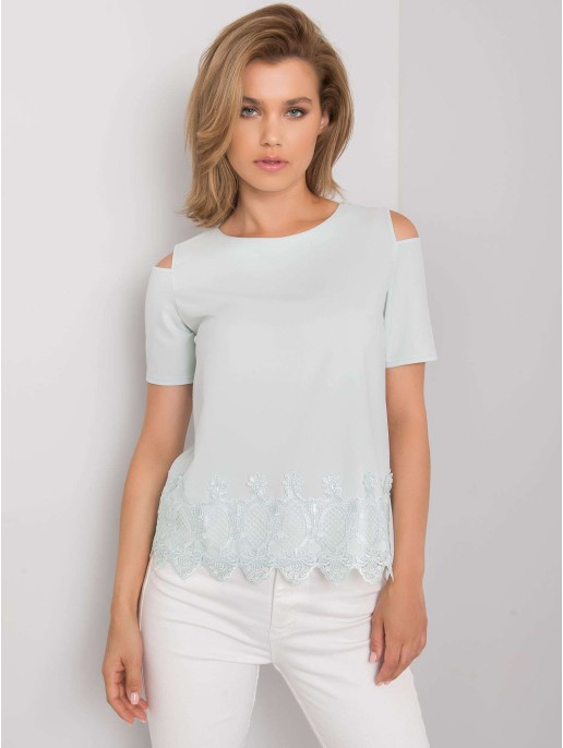 Bluzka-LK-BZ-506538.92P-mietowy Bluzka-LK-BZ-506538.92P-mietowy
