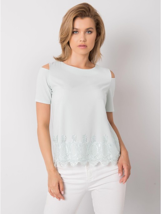 Bluzka-LK-BZ-506538.92P-mietowy Bluzka-LK-BZ-506538.92P-mietowy