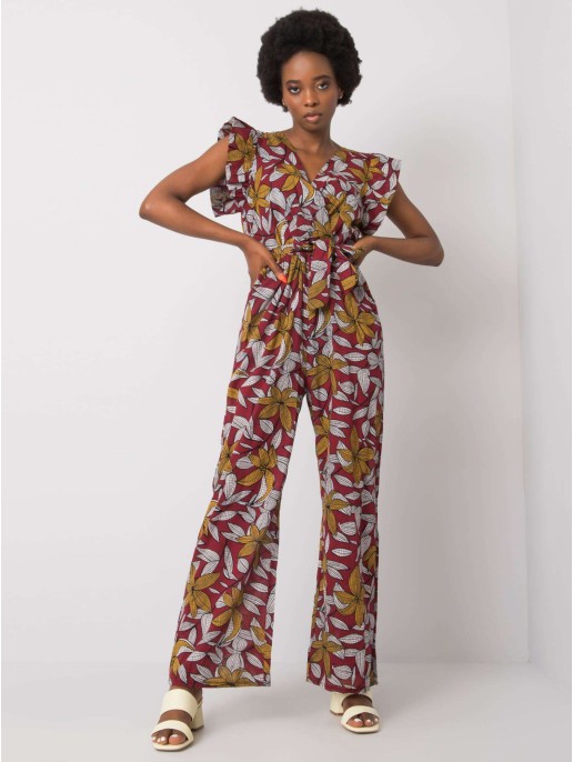 Kombinezon-DHJ-KO-13568.13P-bordowy Kombinezon-DHJ-KO-13568.13P-bordowy