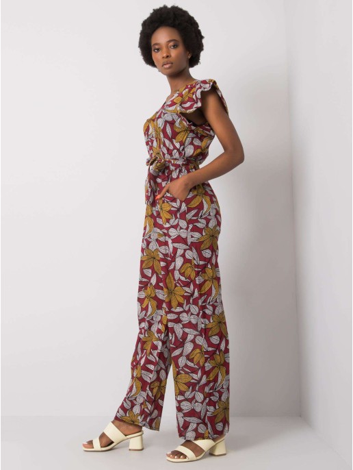 Kombinezon-DHJ-KO-13568.13P-bordowy Kombinezon-DHJ-KO-13568.13P-bordowy