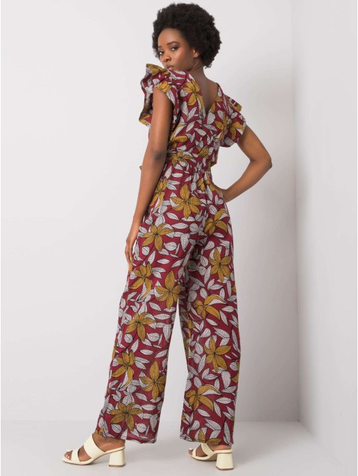 Kombinezon-DHJ-KO-13568.13P-bordowy Kombinezon-DHJ-KO-13568.13P-bordowy