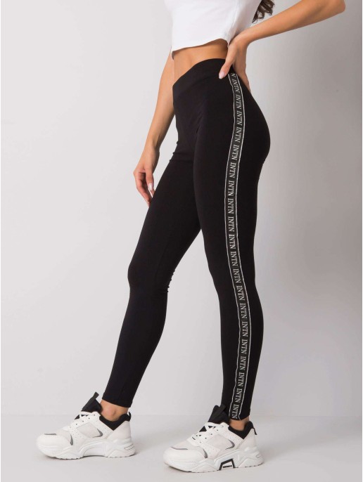 Leginsy-LA-LG-T-45.78P-czarno-srebrny Leginsy-LA-LG-T-45.78P-czarno-srebrny