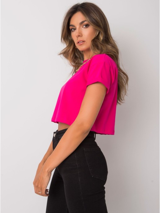 T-shirt-RV-TS-6929.19-fuksjowy T-shirt-RV-TS-6929.19-fuksjowy