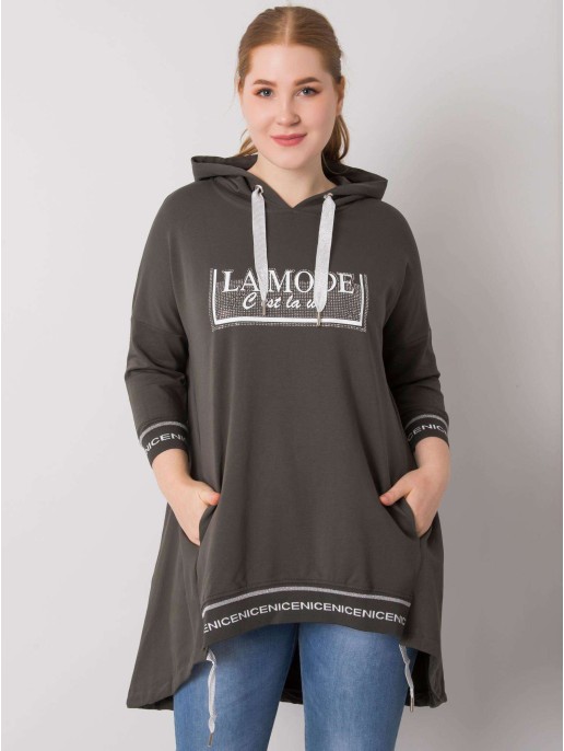 Džemperis-RV-BL-6849.63P-tamsiai chaki Džemperis-RV-BL-6849.63P-tamsiai chaki